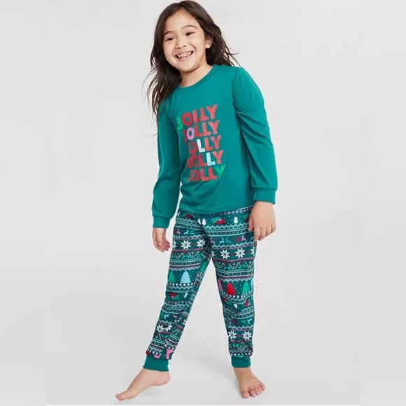 Macy's Family PJ'S Holiday Fair Isle 2T-3T NWT - Picture 1 of 4